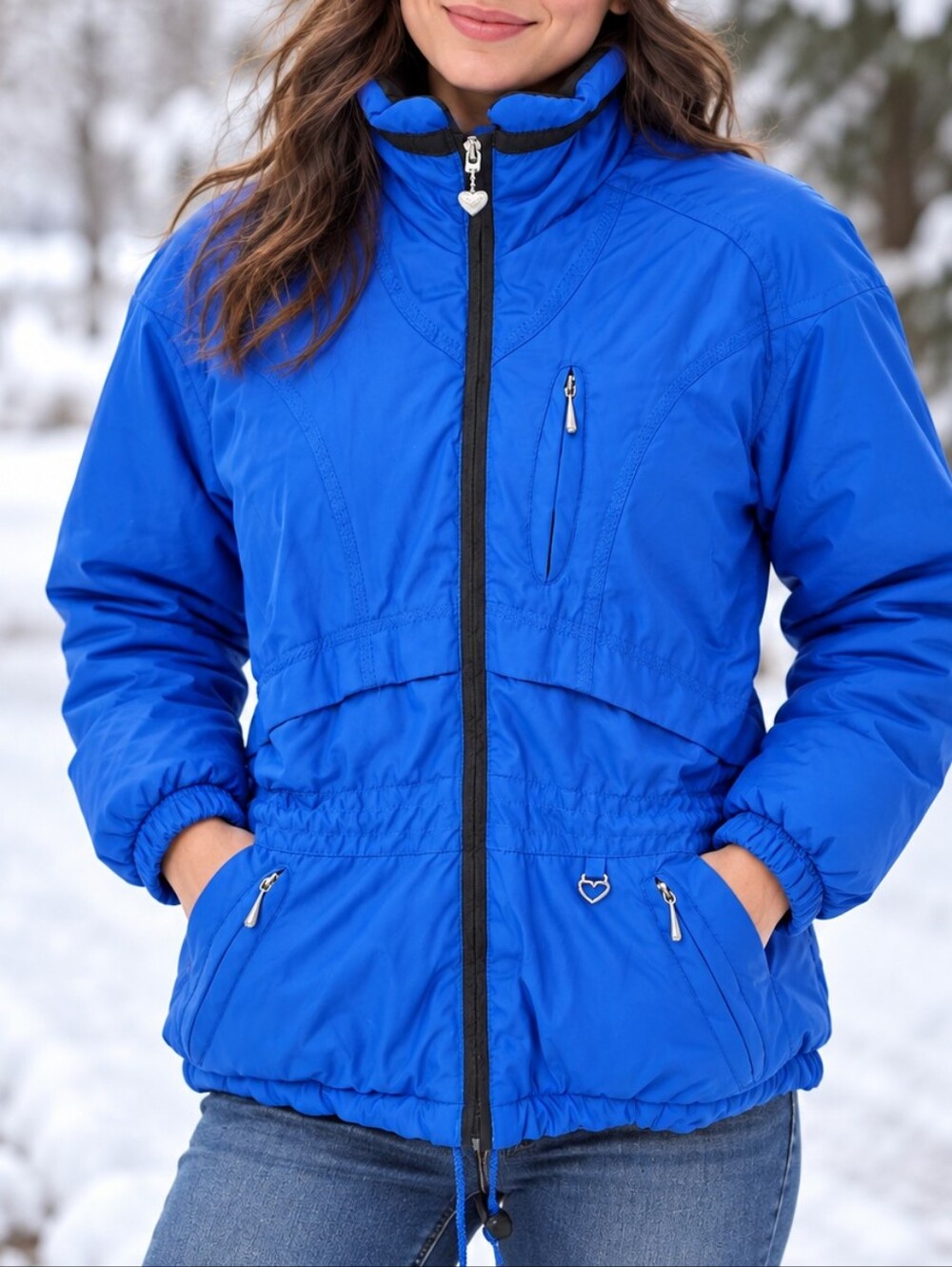 Obermeyer Royal Blue Women's Puffer Ski Jacket*